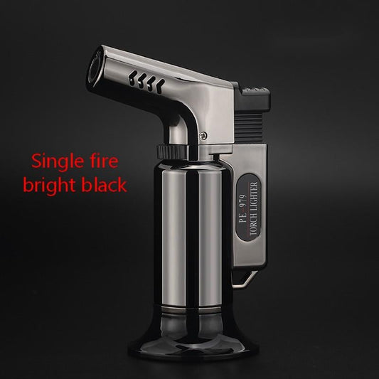 Anti wind gas Lighter multi colors camping outdoor fire torch