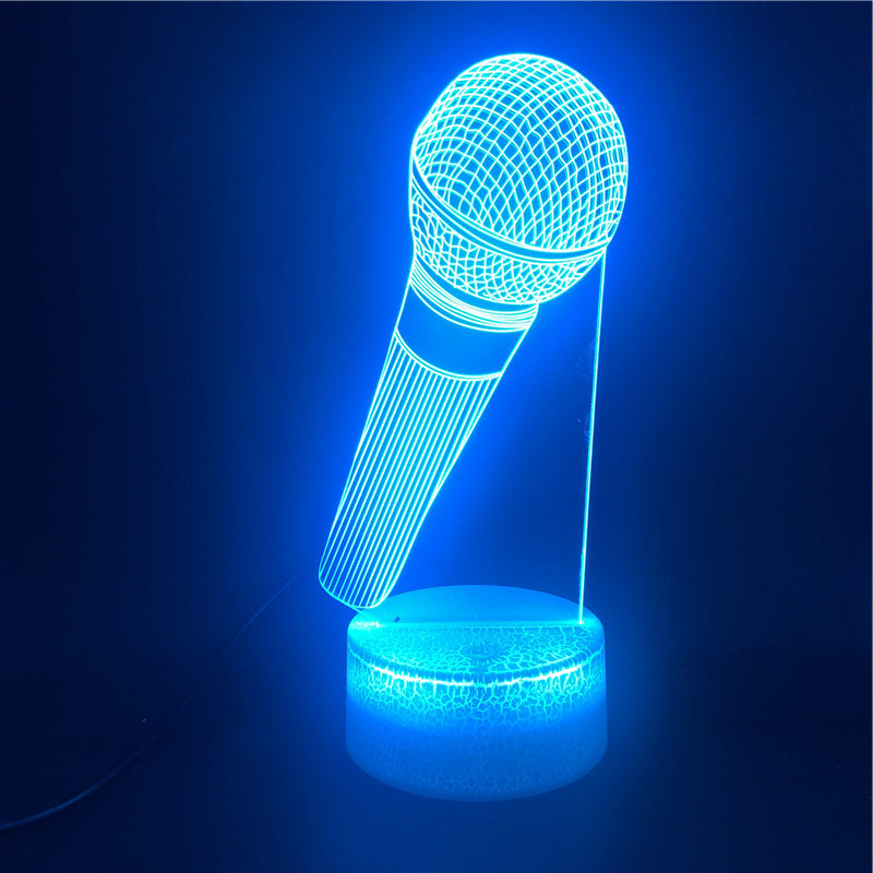 3D Guitar + other Musical instruments Model Night Light with USB and Battery