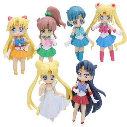 Salon Moon Anime Figurine Display Piece