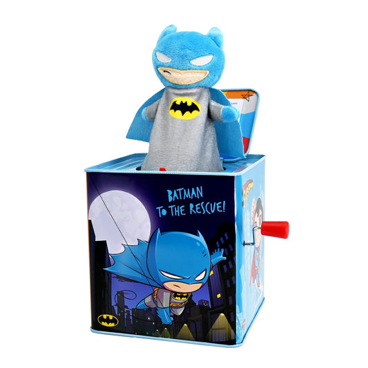 DC Comics The Batman Jack in The Box Musical Toys for Babies and Toddlers Plays “Pop Goes The Weasel” The Dark Knight birthday gift
