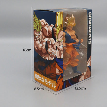 Dragon Ball Super Saiyan Action Figures - Goku & Vegeta
