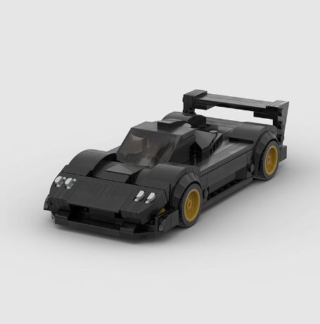 Pagani Zonda R Toy Car Model Compatible with LEGO (One Set)