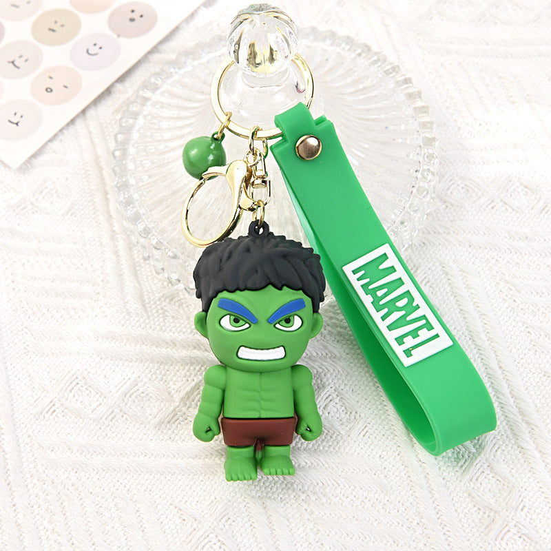 Marvel DC Keychain Pendant - SPIDERMAN BATMAN WONDERWOMAN CAPTAIN Superhero