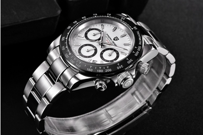 PAGANI Men's Quartz Watch with Luminous Calendar