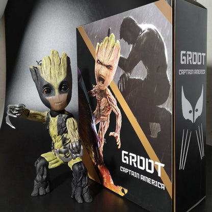 Marvel Avengers Groot Figure - Tree Man Collectible