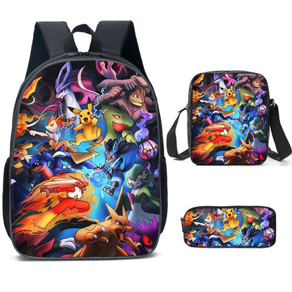 Pokemon Backpack school bag for Student