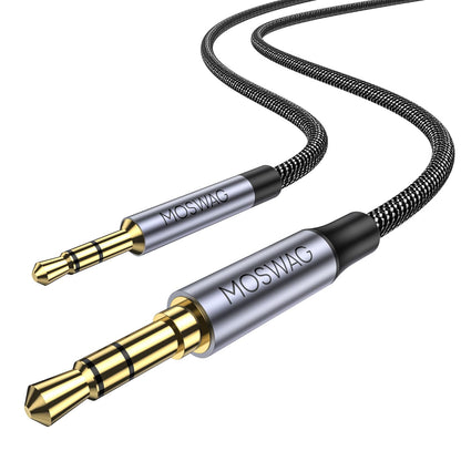 MOSWAG 3.5mm to 2.5mm Male Audio Cable Compatible with Bose 700 QuietComfort QC45 QC35II QC35 QC25 Noise Cancelling Headphones JBL E45BT E55BT E65BTNC Bluetooth Earphone