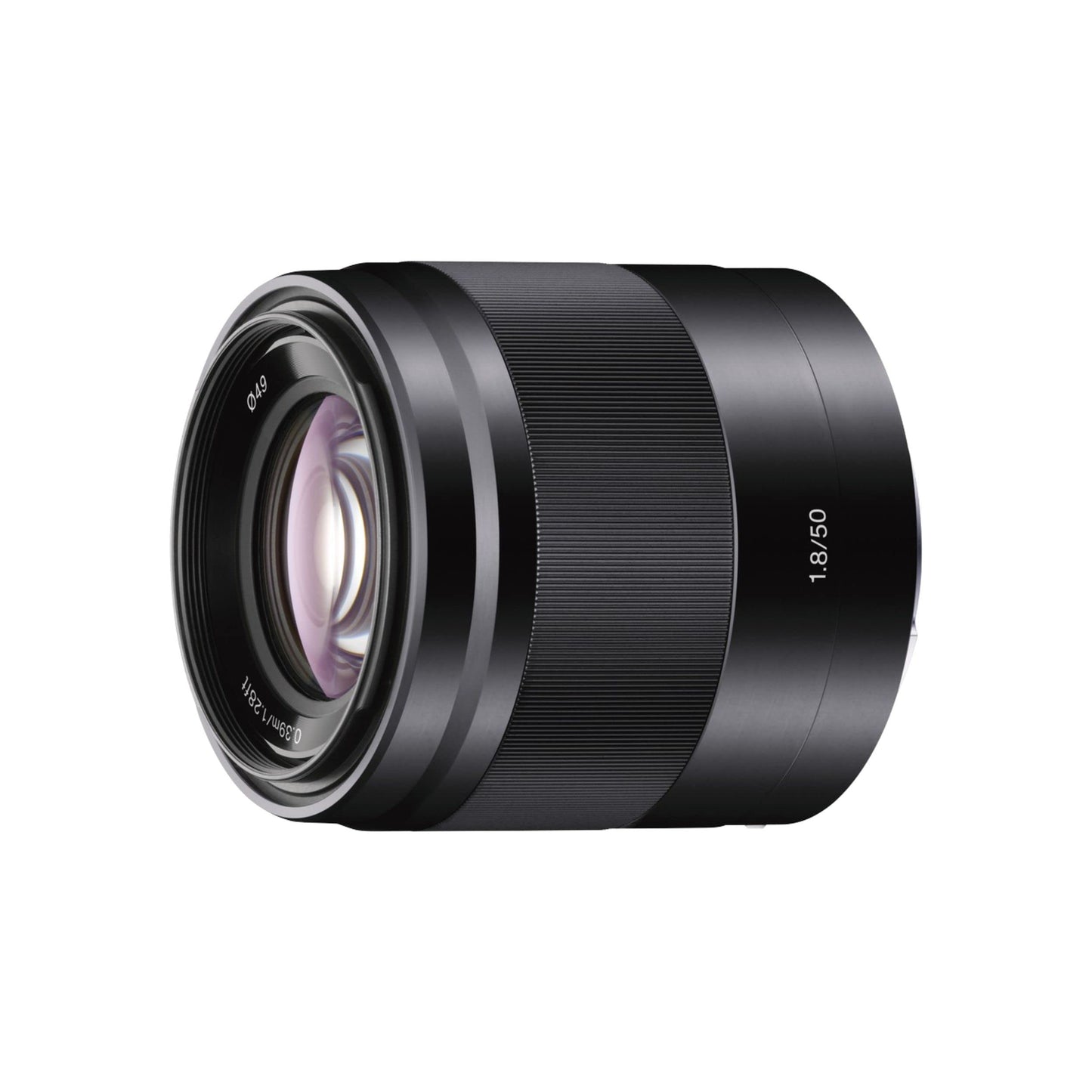 Sony SEL50F18 50mm f/1.8 Lens for Sony E Mount Nex Cameras (Black) - Fixed (Renewed)