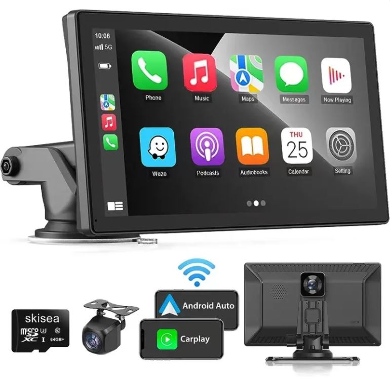 9-inch HD Wireless Vehicle Navigation Driving Recorder camera