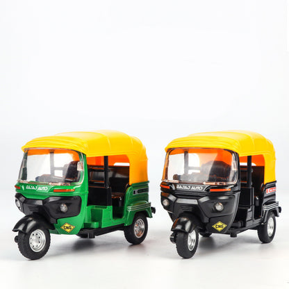 Alloy Car Model - Realistic Motorcycle and Trike Toy