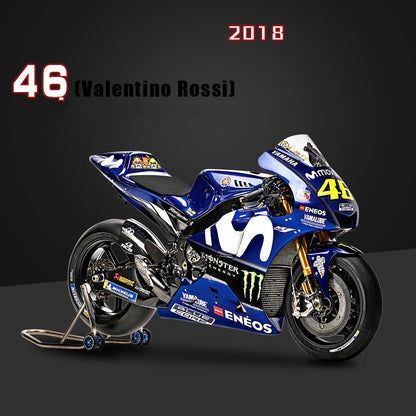1:18 Alloy Motorcycle Model - Ducati, Yamaha, Honda Repsol