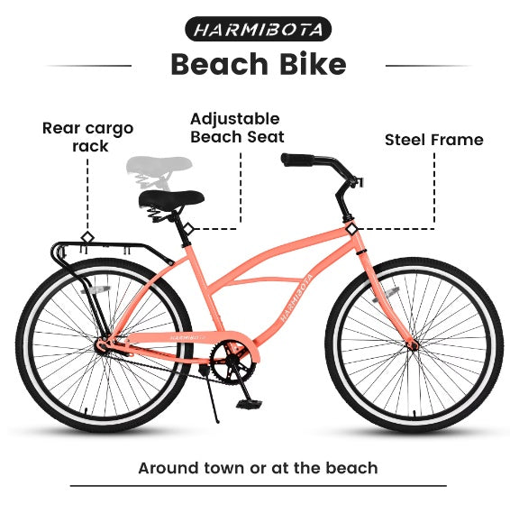Beach Cruiser Bikes 26inch
