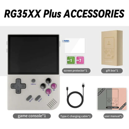 RG35XX PLUS Portable Handheld Game Machine Vertical Retro Handheld Game Machine