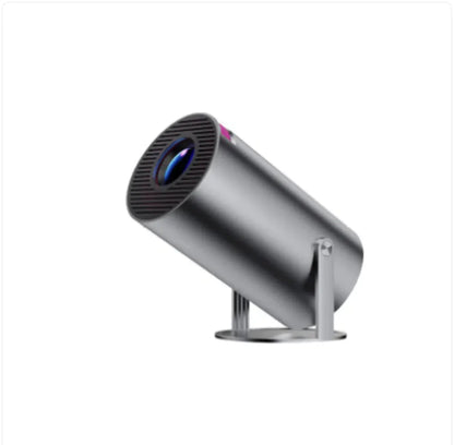 Compact Home Projector with 180° Angle & Auto-Focus HDMI 4K compatibility built in speakers Dual-Band WiFi Bluetooth 5.0