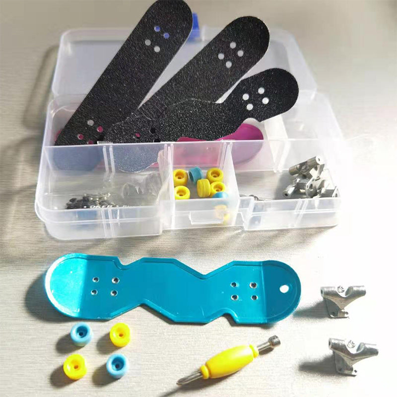 Finger Skateboard DIY Set with Tools and Accessories
