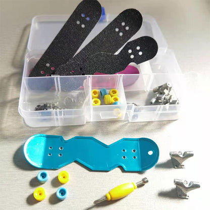 Finger Skateboard DIY Set with Tools and Accessories