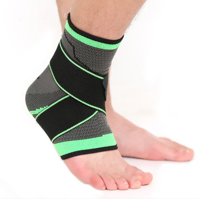 Sports Ankle Support Brace for Running Basketball Mountaineering Compression Sleeve Injury Prevention