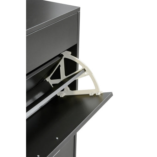 black / white / grey Shoe Cabinet Shoe Storage Shelves 31x43x9 inch