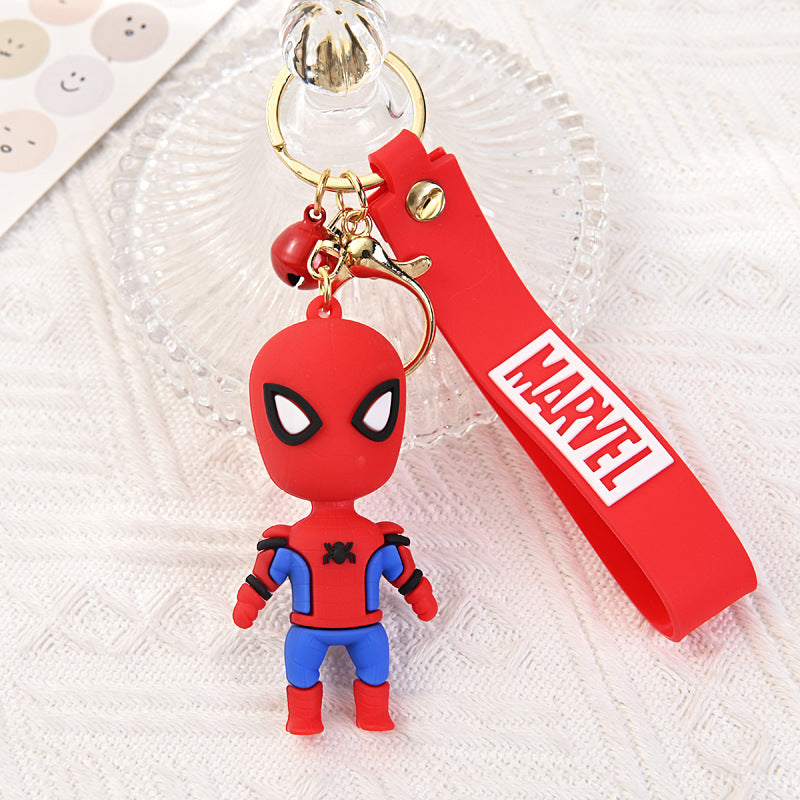 Marvel DC Keychain Pendant - SPIDERMAN BATMAN WONDERWOMAN CAPTAIN Superhero