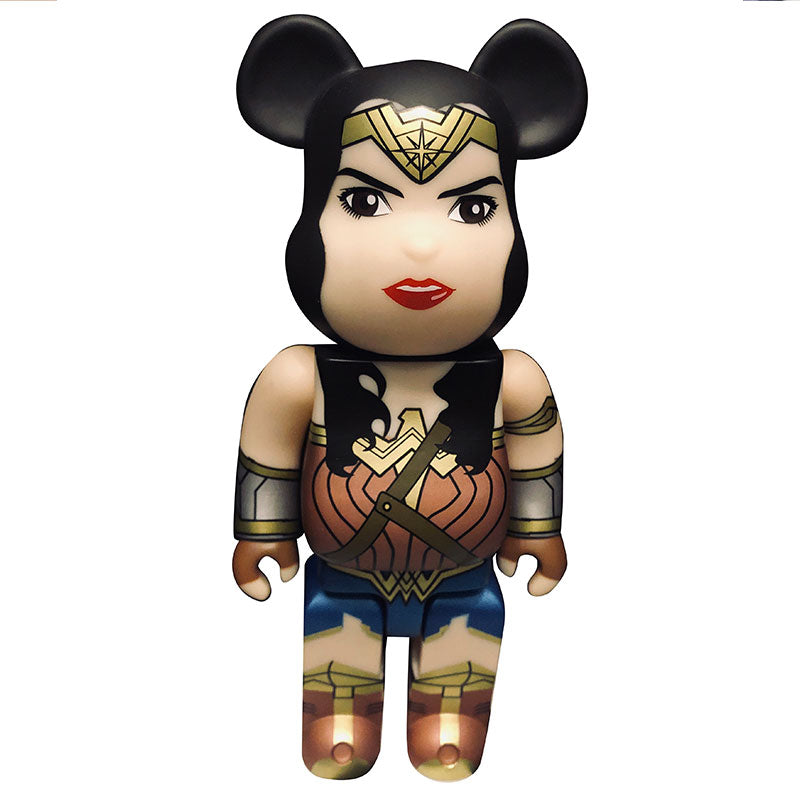DC Wonder Woman and Bear Figurine Model Collectibles