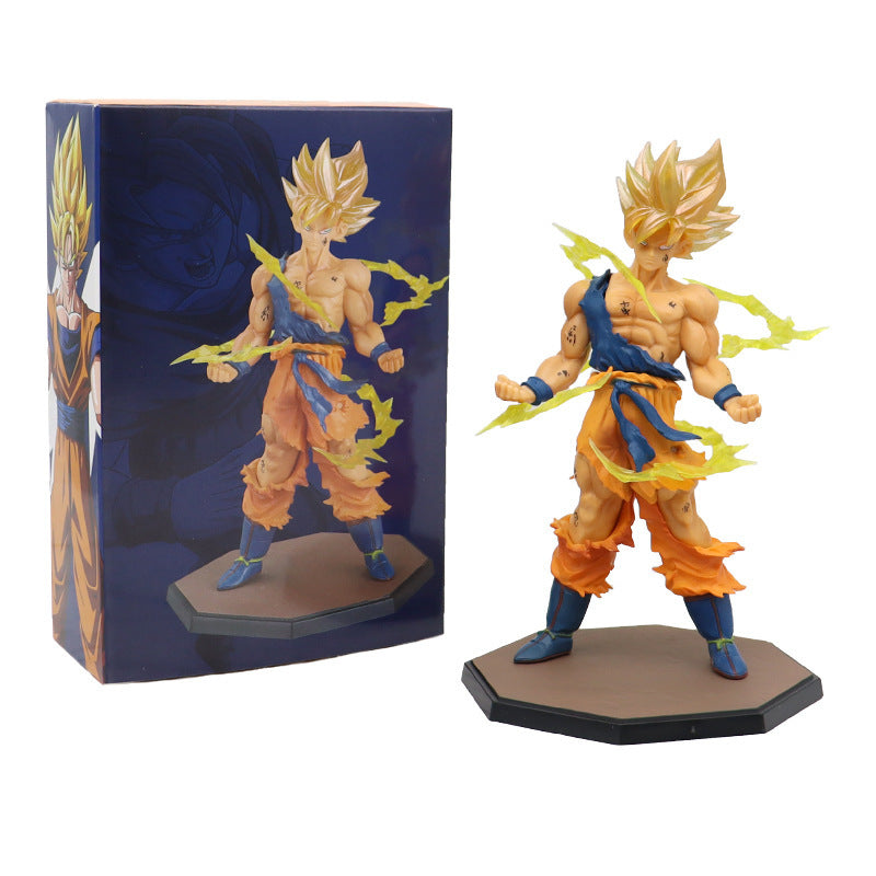 Dragon Ball Super Saiyan Action Figures - Goku & Vegeta