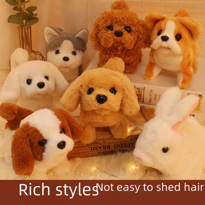 Electric Plush Dog Toy - Realistic Talking Husky