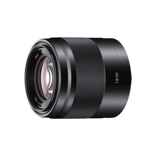 Sony SEL50F18 50mm f/1.8 Lens for Sony E Mount Nex Cameras (Black) - Fixed (Renewed)