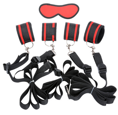 Adult Toy, Bondage Straps for Bedroom Restraint couple