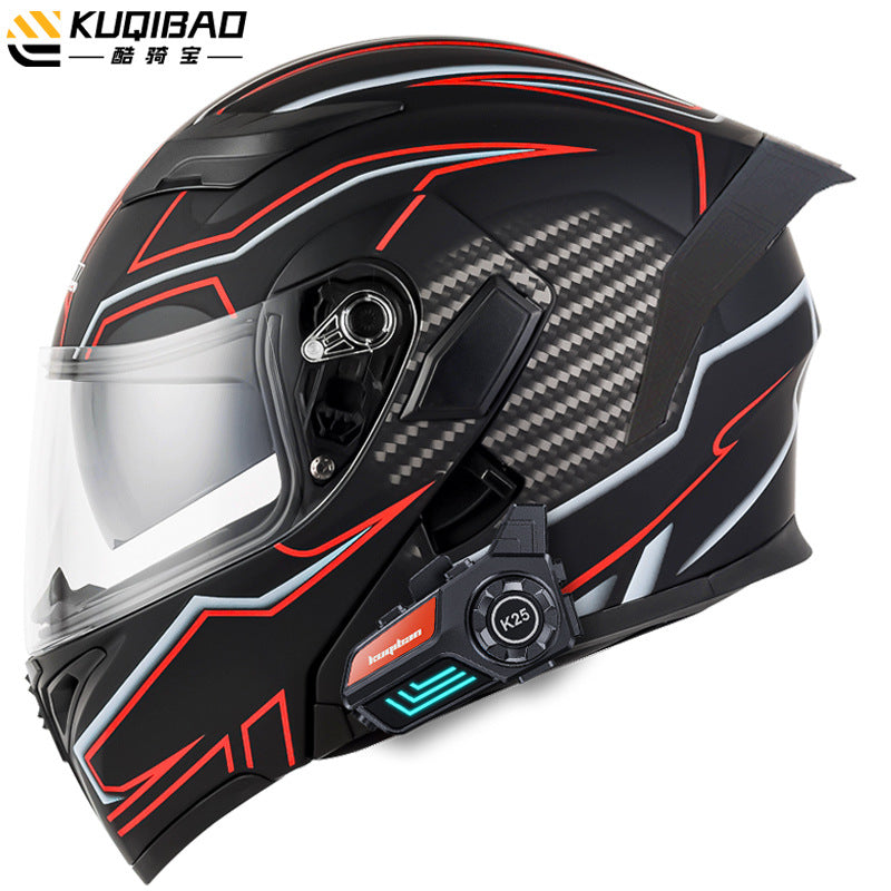 Cool Ride Anti-Fog Dual Lens Bluetooth Motorcycle Helmet