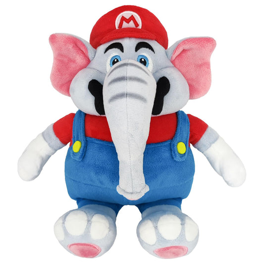 Little Buddy Super Mario Bros. Wonder Elephant Mario Plush 10"