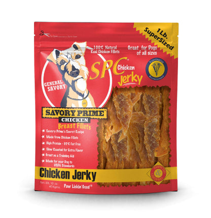 Savory Prime Chicken Jerky Treat 16-Ounce All Breed Sizes Model: 30016