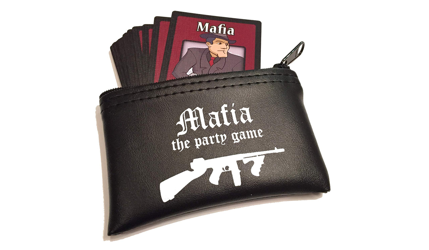 Apostrophe Games Mafia The Party Game – Game of Lying Bluffing Deceit –38 Role Cards Card Game for Adults and Teens – Interactive Board Game for Friends Family Stocking Stuffer