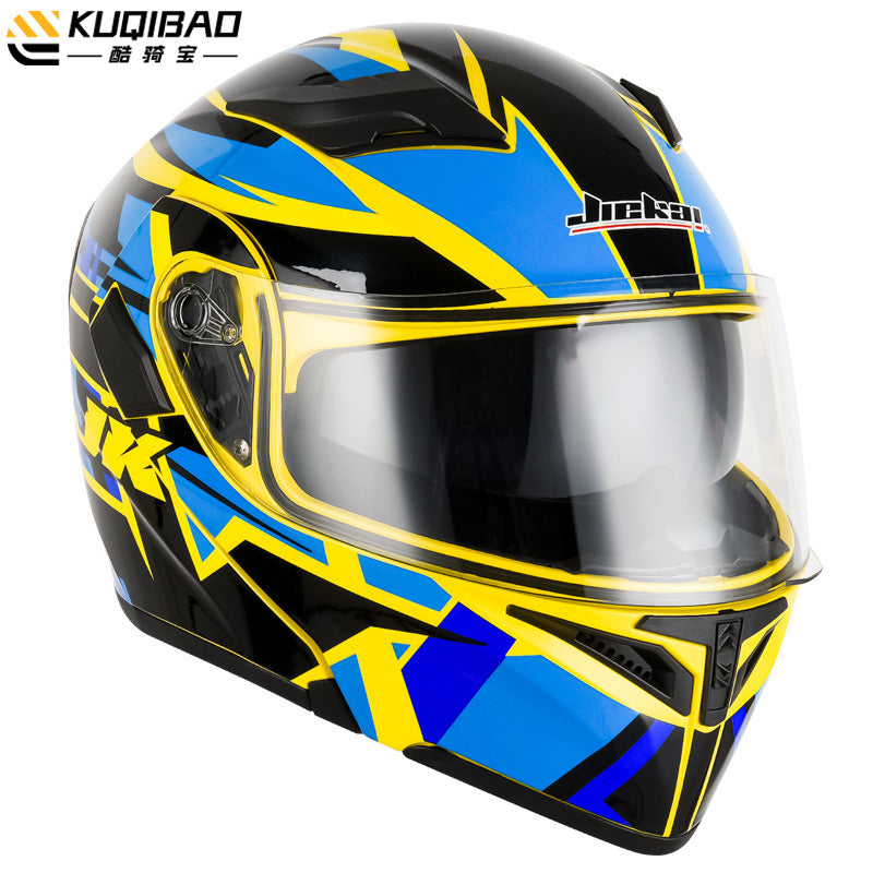 Cool Ride Anti-Fog Dual Lens Bluetooth Motorcycle Helmet