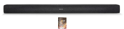 Denon DHT-S218 Bluetooth Sound Bar with Dolby Atmos with an Additional 1 Year Extended Amber Protection (2024) Black