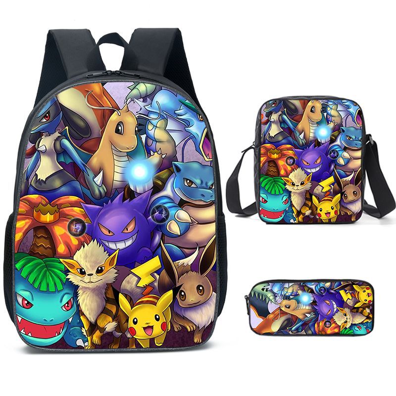 Pokemon Backpack school bag for Student