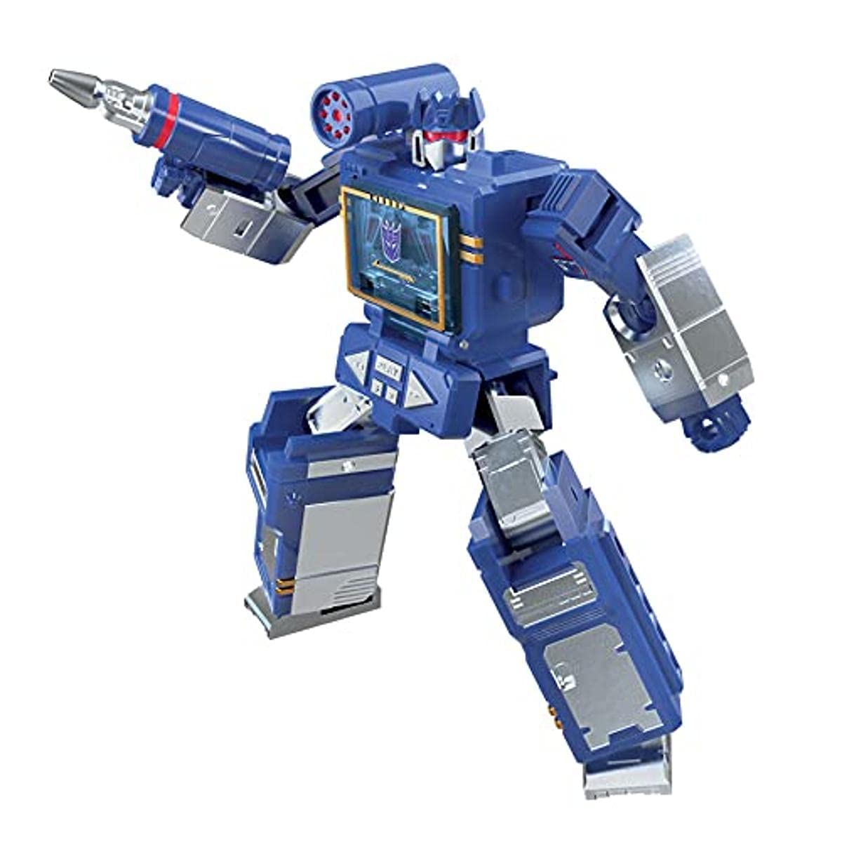 Transformers Toys Generations War for Cybertron: Kingdom Core Class WFC-K21 Soundwave Action Figure - Kids Ages 8 and Up 3.5-inch