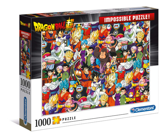 Clementoni Dragon Ball Z Impossible Jigsaw Puzzle 1000 Pieces Multicolored 39489