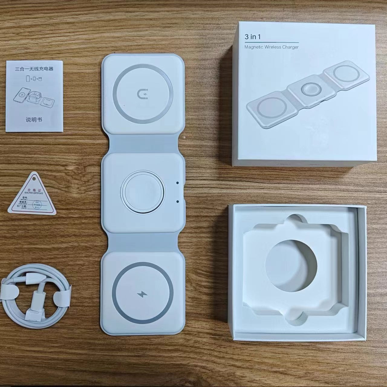 Portable Multi-Function MagSafe iPhone Wireless Charger