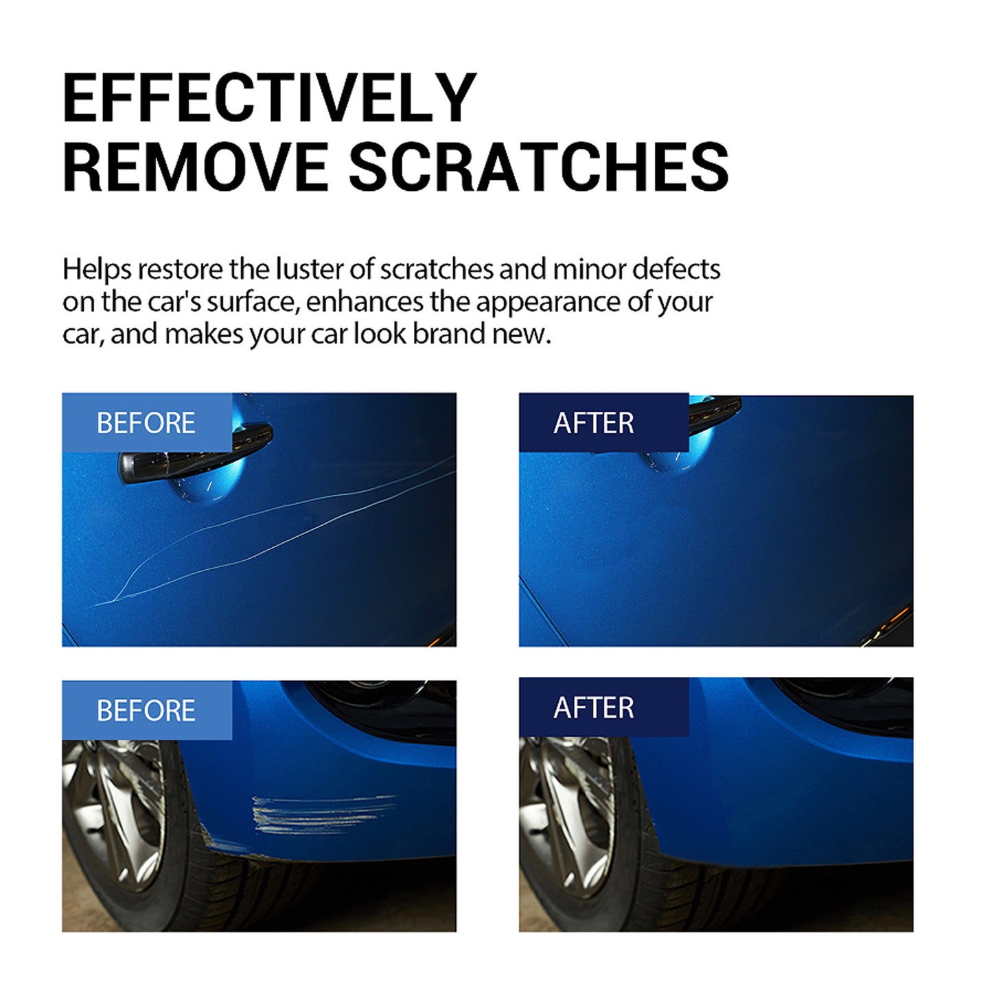 Homonth Car Scratch Polishing Paste for Paint Care 100ml