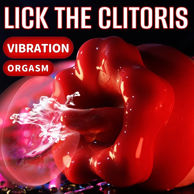 Wholesale Red Lip Clitoris Vibrator for Women adult toy massage couple