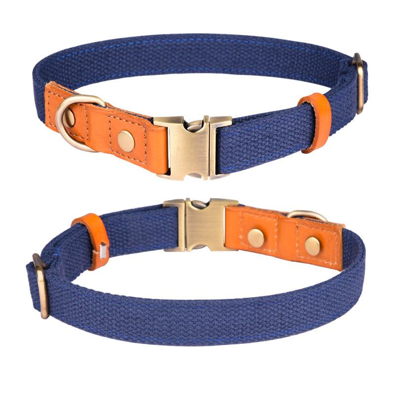 Comfortable Leather Engraved Pet dog Collar