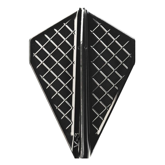コスモダーツ(COSMO DARTS) Fit Flight Pro Dart Flights V-3 Black