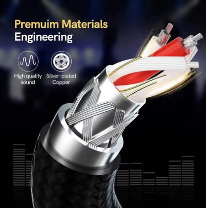 Electric Guitar Amplifier Stereo Sound Card Musical Instrument Cable