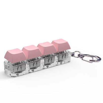 4-Key keypad chain Toy keyboard switch with 2.5m cable