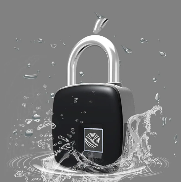 Electronic Fingerprint Smart Padlock Anti-Theft Design