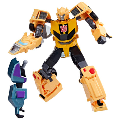 Transformers Toys EarthSpark Deluxe Class Bumblebee Action Figure 5-Inch Robot Toys for Kids Ages 6 and Up