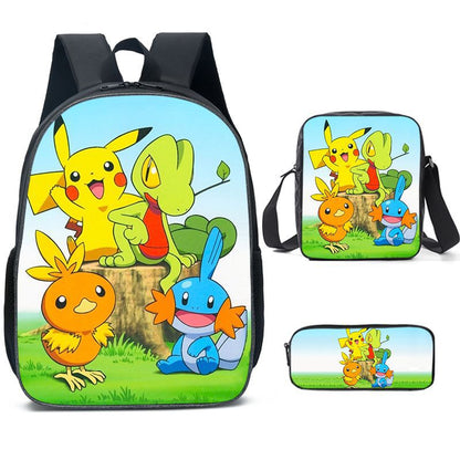 Pokemon Backpack school bag for Student
