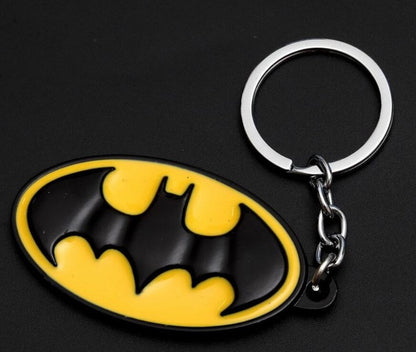 Avengers Marvel + DC Keychain - Spiderman Ironman captain Batman