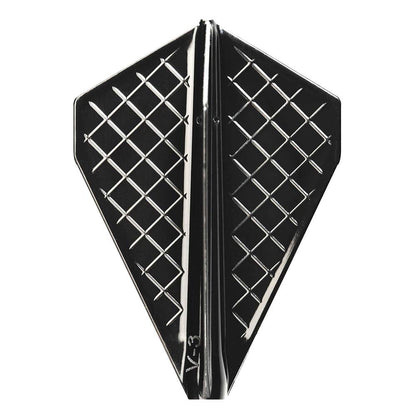 コスモダーツ(COSMO DARTS) Fit Flight Pro Dart Flights V-3 Black