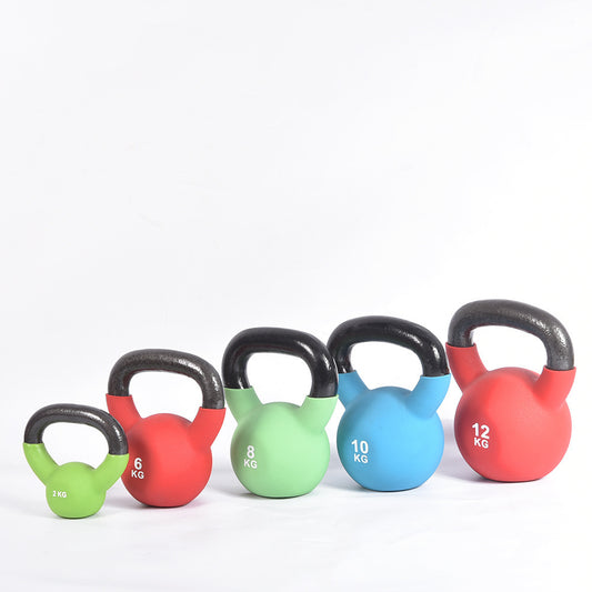 Home Use Coated Cast Iron Kettlebell Weights fitness